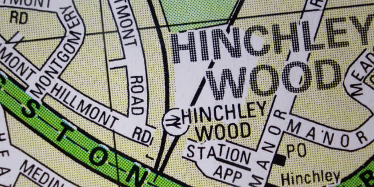 Area guide for hinchley wood