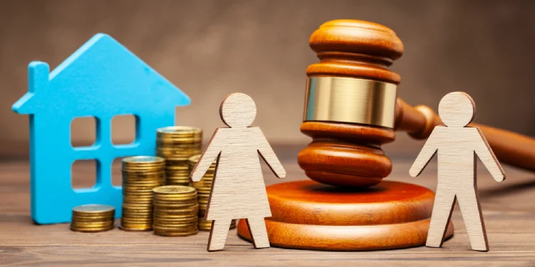 divorce selling house
